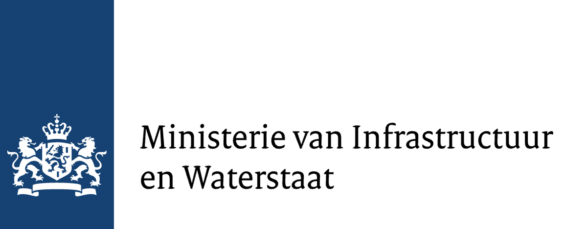 Ministerie van Infrastructuur en Waterstaat (IenW) logo