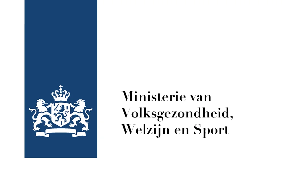 Ministerie van Ministerie van Volksgezondheid, Welzijn en Sport (VWS) logo